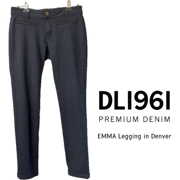DL1961 Emma Legging in Denver Wash 4 Way Stretch Size 29 - Picture 1 of 16
